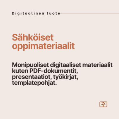 Sähköiset oppimateriaalit